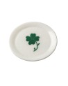 Clover Inlay Marble Plate