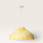 couleur-rayure-blanc/jaune
