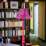 Striped Velvet Lampshade