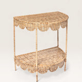 Clara half-moon console