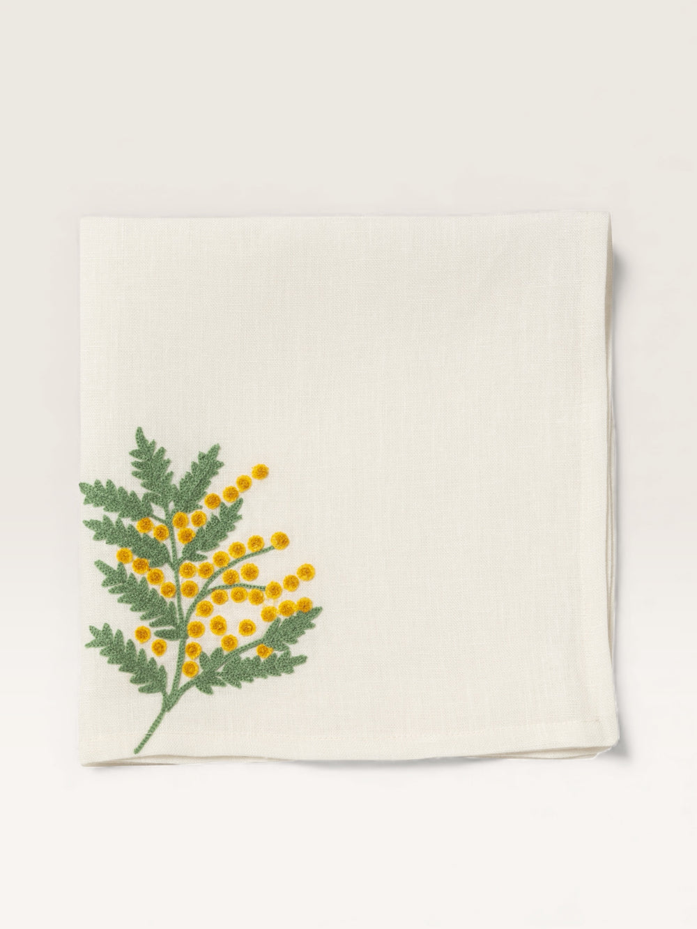 Serviette en Lin Mimosa