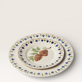 Pine Cone Dessert Plate