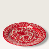 Red Bird Serving Plate