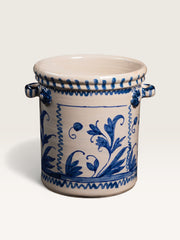 Blue Flower Ice Bucket