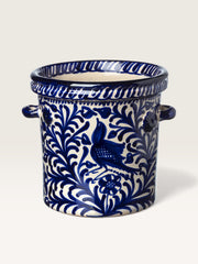 Blue Oiseaux Ice Bucket