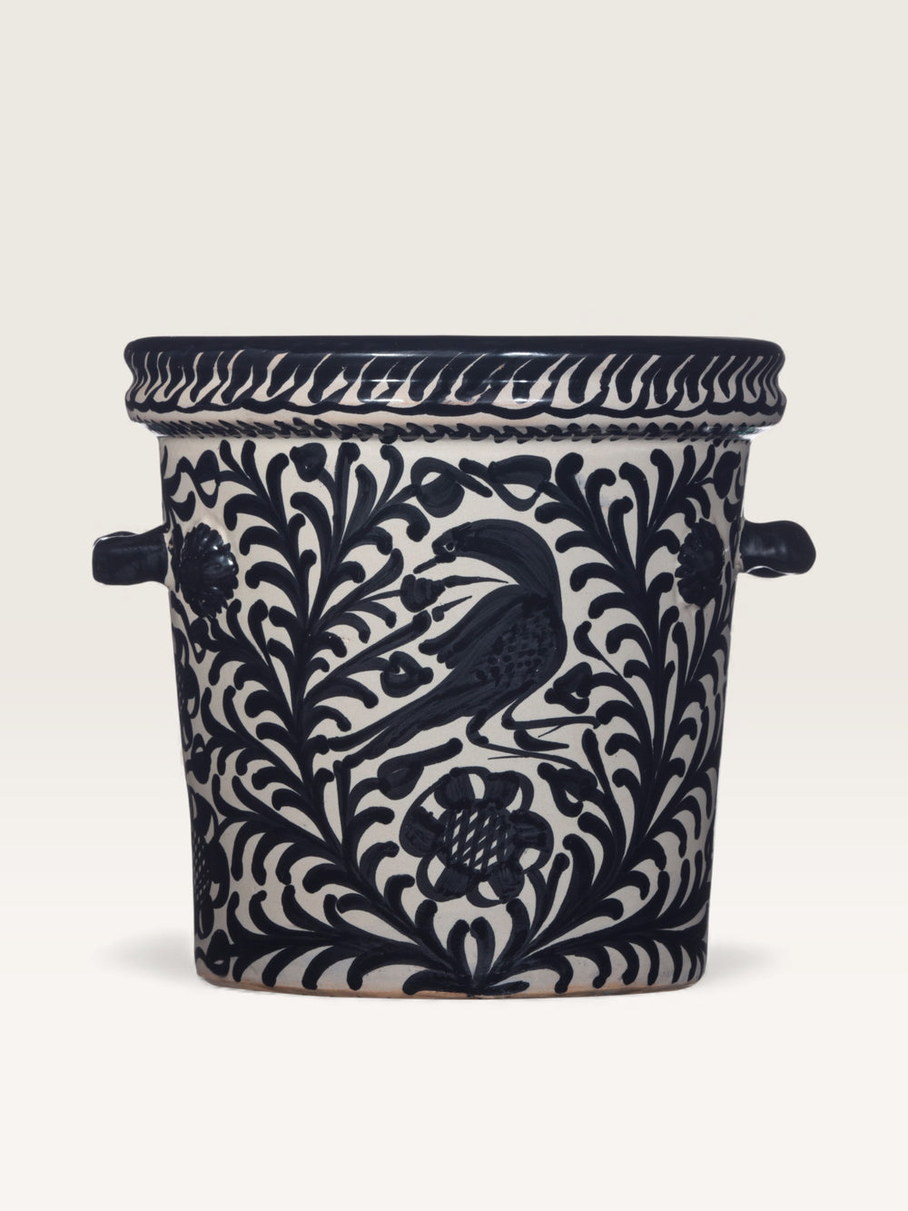 Seau à Glace Oiseaux Noir
