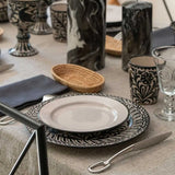 Black Birds Dinner Plate