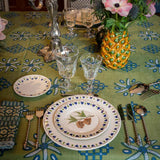 Pine Cone and Berry Bread Plate