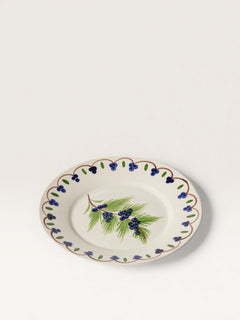 Juniper Berry Dessert Plate