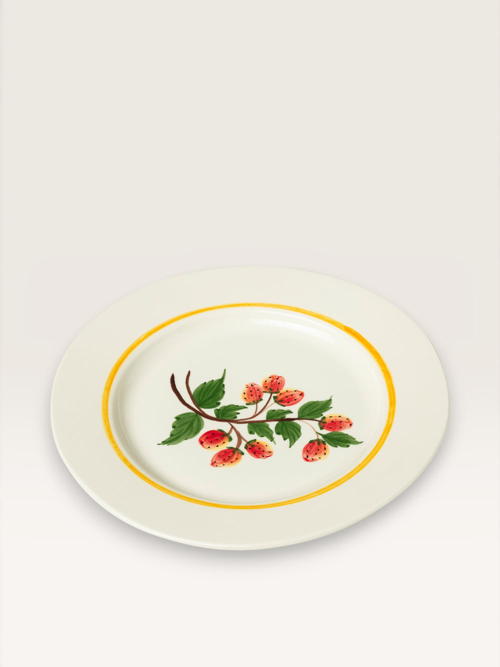 Assiette à Diner Fraise