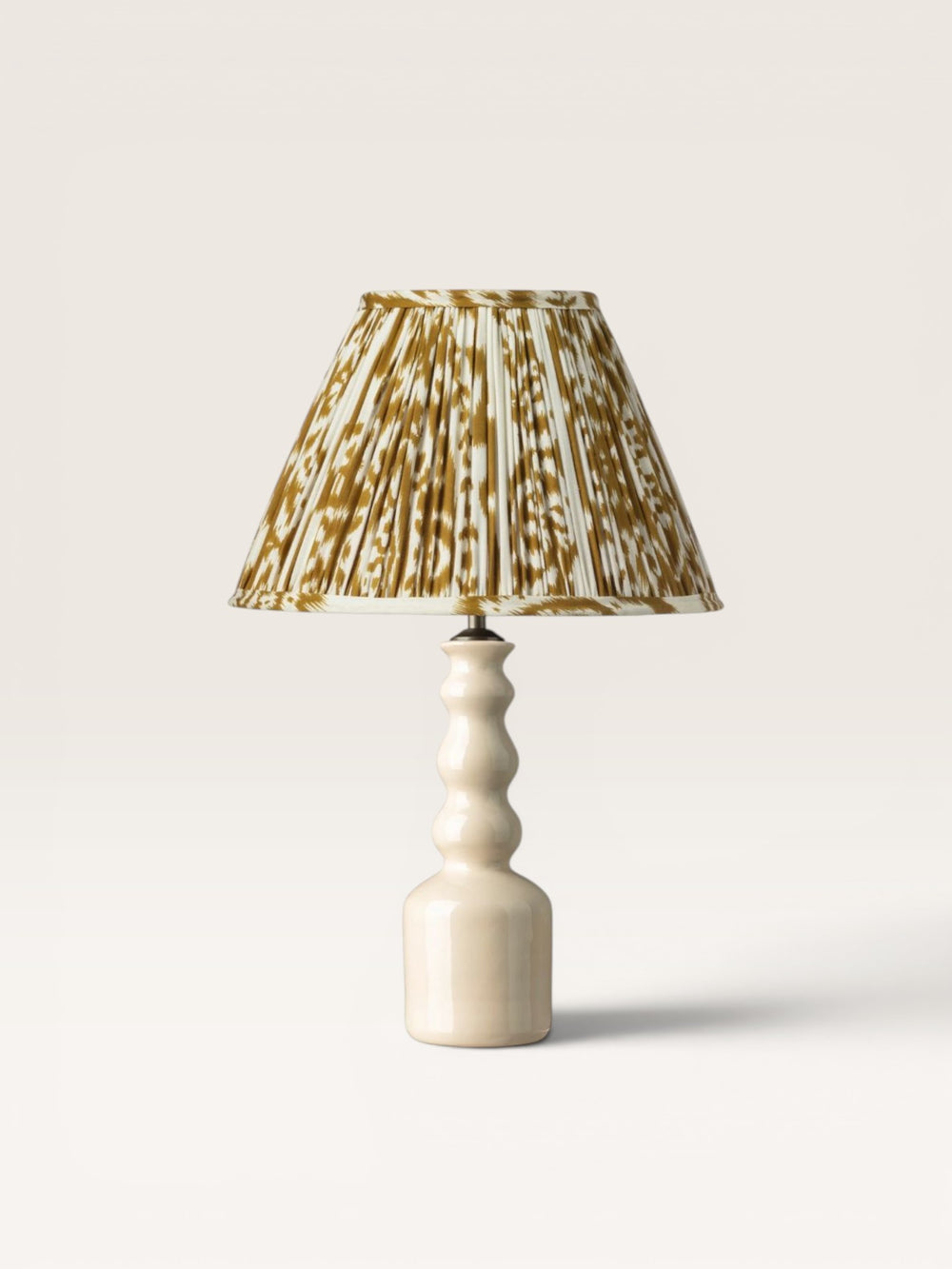 Lampe Asturias et Abat jour Ikat Kaki