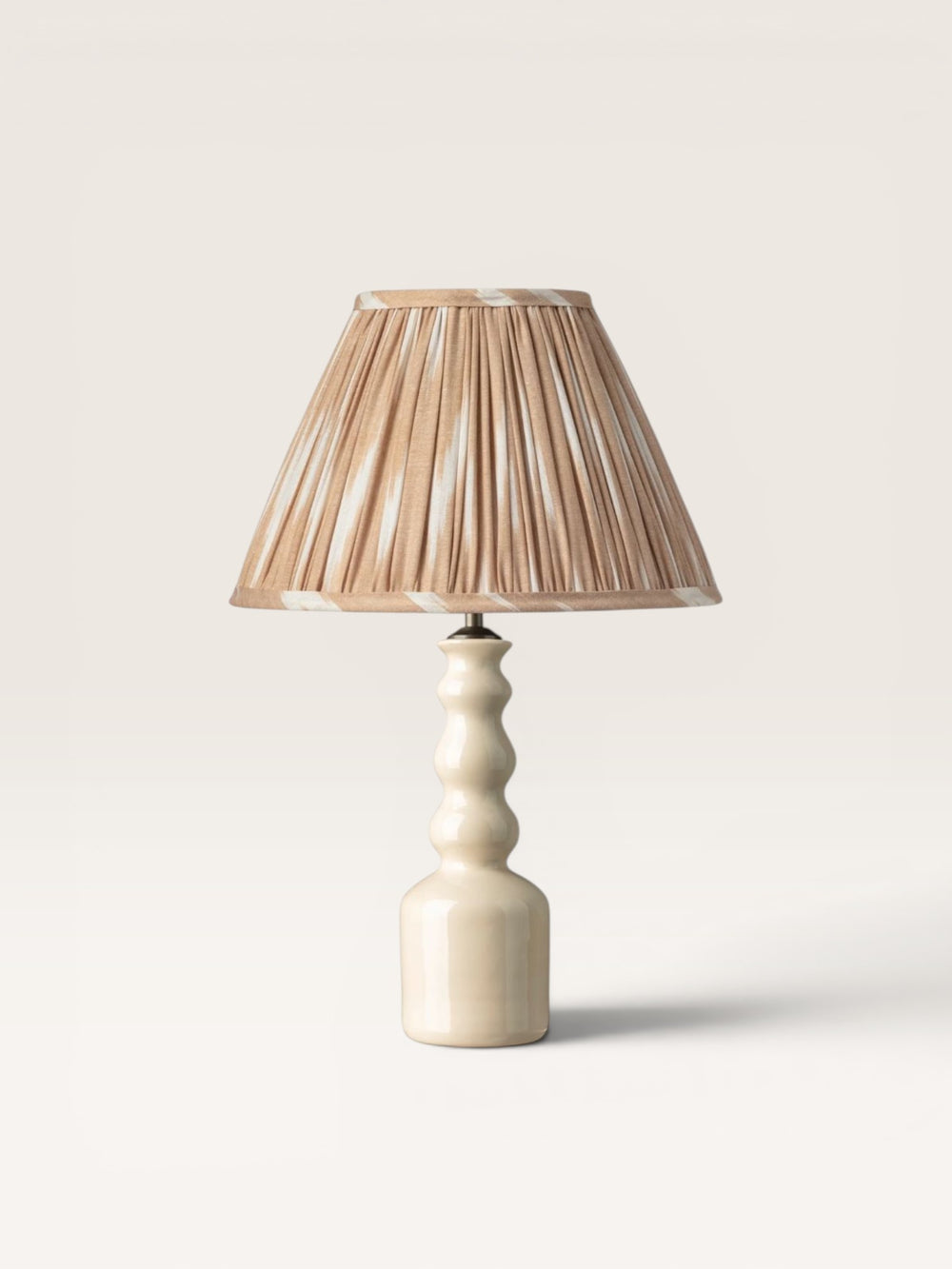 Lampe Asturias et Abat Jour Ikat Beige