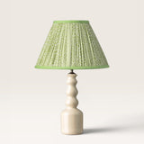 Lampe Asturias et Abat jour Ikat Vert Amande
