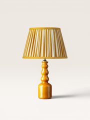 Lampe Asturias et Abat jour Rayures Jaune et Blanc