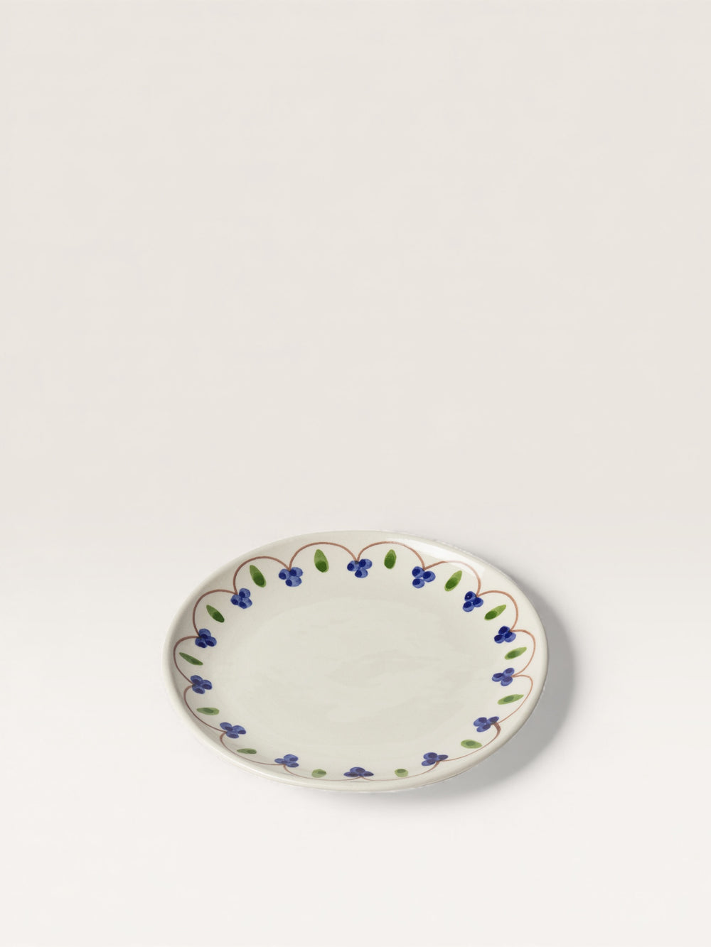 Pine Cone and Berry Bread Plate