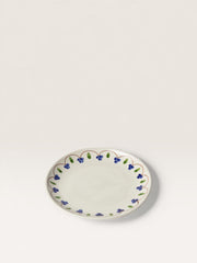 Pine Cone and Berry Bread Plate