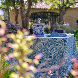 Blue Flower Ice Bucket