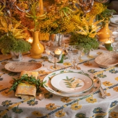 Mimosa set ⭐️

#tissu #casalopez #paris #decorationinterieur #decor 
#inspo #home #interiordecor #interiordesign #discover #flower #serviettes #napkins #table #mimosa
